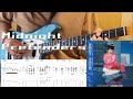 Tomoko Aran - Midnight Pretenders (guitar cover with tabs & chords)