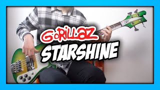 Gorillaz - Starshine | Bass Cover