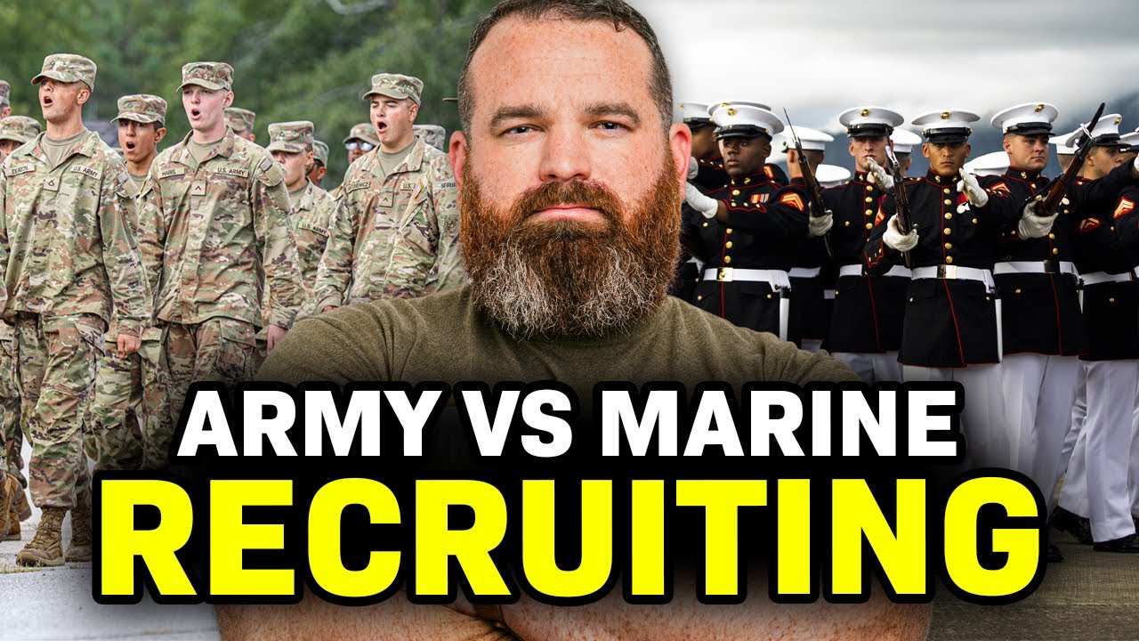 Army VS  Marine Recruiting Strategies and Tactics