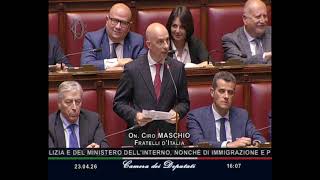 MASCHIO: "BASTA OCCUPAZIONI ABUSIVE: NOI LIBERIAMO LE CASE E MANDIAMO I LADRI IN GALERA"