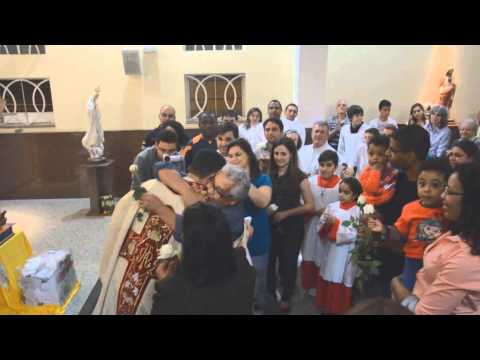 Clipe dos Bastidores - Homenagem ao pe Edson - Paróquia Santo Antônio Vila Augsuta