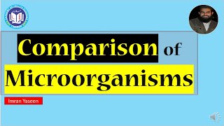 Download Lagu Types and comparison of clinically important Microorganisms | Microbiology | by Imran Yaseen Thumbnail