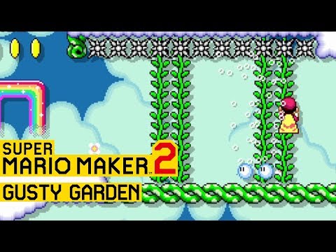 Gusty Garden - Super Mario Maker 2