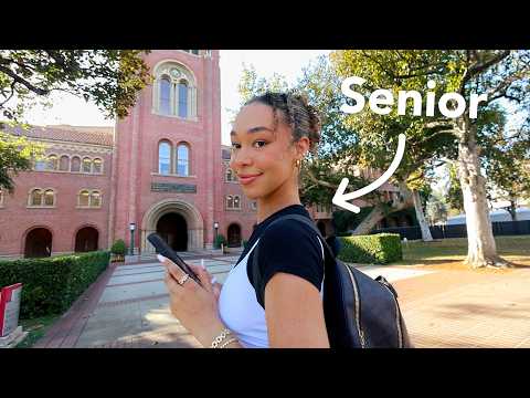 FIRST WEEK OF COLLEGE VLOG! 📓 new classes, productive routine, senior year at USC film school