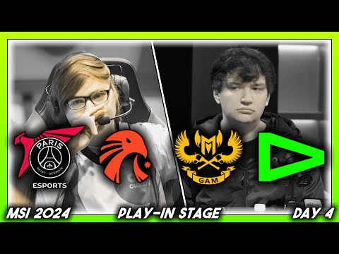 IMMOVABLE WALL (MSI 2024 CoStreams | Play-In Stage | Day 4: PSG vs EST ━ GAM vs LLL)