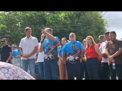 Liderança Política no Aniversário da Cidade Belágua Maranhão,  Iracema Vale Deputada Estadual 