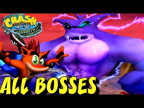 Crash Bandicoot 4 The Wrath of Cortex - All Boss Fights (No Damage)