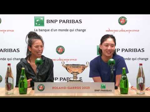 Hsieh Su-wei & Wang Xinyu Doubles Champions
