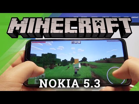 Minecraft on NOKIA 5.3 – Gameplay Check