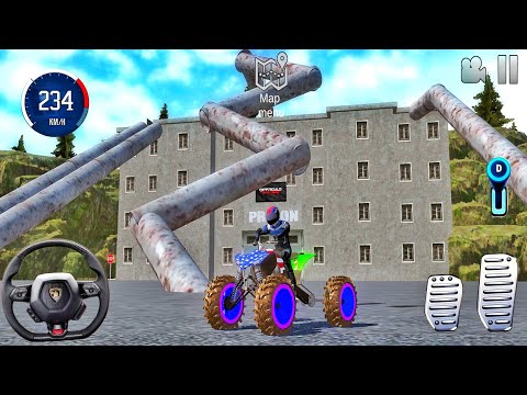 Offroad Dirt ATV Monster Quad Motor Bikes Driving Gameplay Offroad Outlaws 3D Android Game