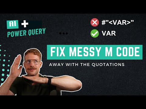 Power Query AI: Transform Your M Code Identifiers with Ease Power Query AI: Transform Your M Code Identifiers with Ease