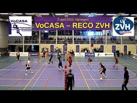 2023-04-02 VoCASA - ZVH (samenvatting 14 min) Eredivisie Heren Volleybal