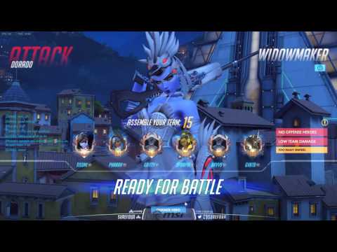 [Rank: 4500 SR] Surefour | Mccree, Soldier:76 | Dorado Pro Gameplay