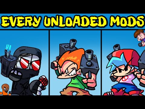Friday Night Funkin' All Unloaded Mods | FNF Vs Online (UberKids Challenge/Pico's School)