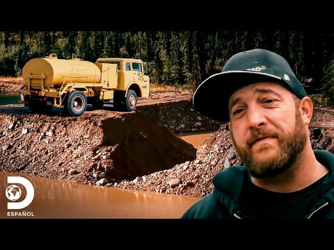 When nature attacks Rick Ness's operations | Gold Rush | Discovery in Spanish