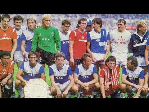 Everton 1985/86: European Super Cup and Charity Shield Winners.