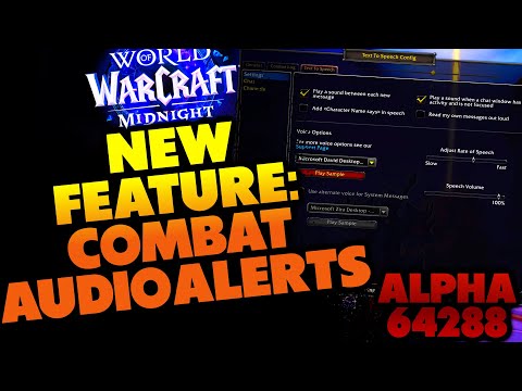 New Accessibility Feature: Combat Audioalerts