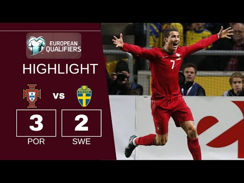 Sweden vs Portugal Highlights 2014 World Cup Qualifiers | Ronaldo Hat Trick vs Ibrahimovic | HD