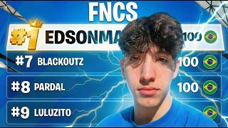 EDSONMALADO RUSHOU E AMASSOU GERAL NO CAMPEONATO DO FORTNITE