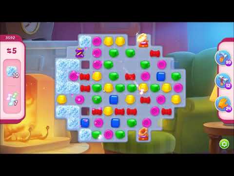 Homescapes Level 3592 - NO BOOSTERS 🏠 | SKILLGAMING ✔️