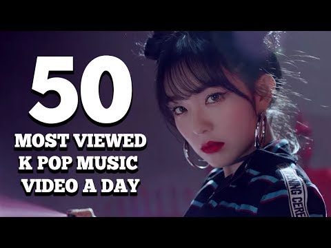 50 Most Viewed K Pop Videos A Day (February 2018 - Week 1)