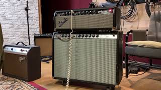 Video thumbnail for 1966 Fender Bandmaster sound check by Vintage Tone