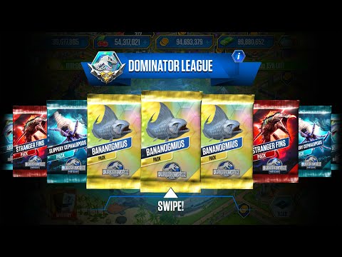 BANANOGMIUS PACK TOP 1 TOURNAMENT BANANOGMIUS | JURASSIC WORLD THE GAME