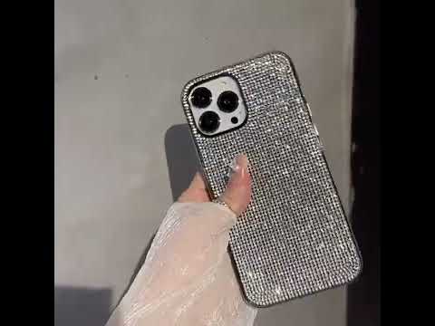 Чехол для iPhone со стразами Luxury Shine - фото 1 - id-p2896646920