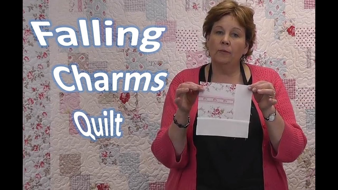 Falling Charms Quilt Tutorial - Quilting With Charm Packs