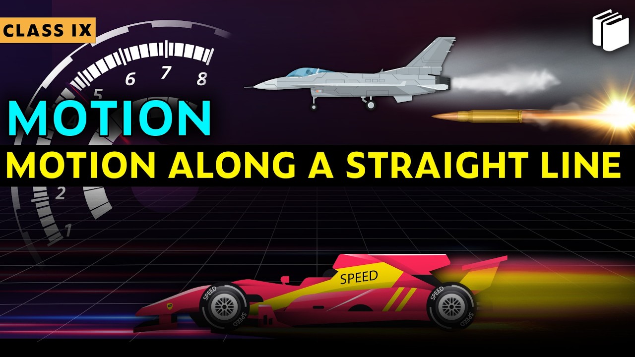 Motion Along a Straight Line | Chapter 8 | Class 9 | PuStack
