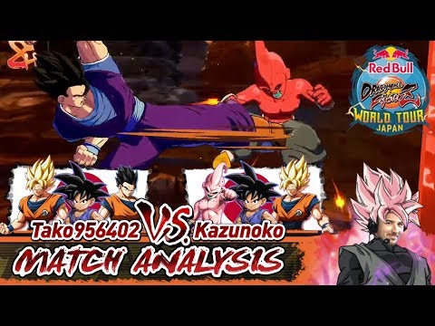 DBFZ Match Analysis: Red Bull Japan Saga 2019 Top 8 - Tako956402 vs. Kazunoko