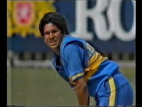 Rothmans Cup 1990 Match 4 New Zealand vs India @ Wellington Highlights