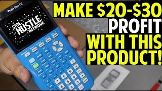 Make $20+ PROFIT w/ Calculators | How To Source & Ship Under $5 for eBay!