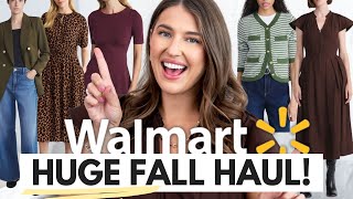 *HUGE* Walmart Fall Fashion Try on Haul ⭐️ HIGH END FINDS!