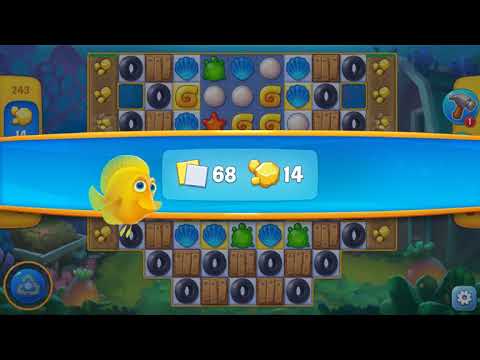 Fishdom - Level 241 - 245 - Gameplay