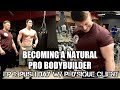 BECOMING A NATURAL PRO BODYBUILDER | Ep 3: Push Day w/ Physique Client