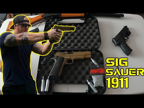 SIG SAUER 1911 EMPEROR SCORPION - C02 Replica (Like The Real Gun)