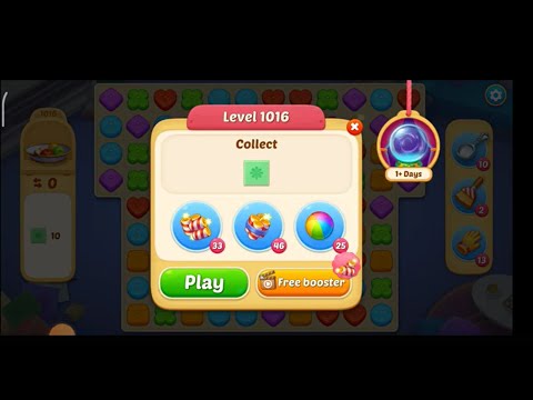 Matchington Mansion Level 1016 - My No Booster Level / iOS/Android