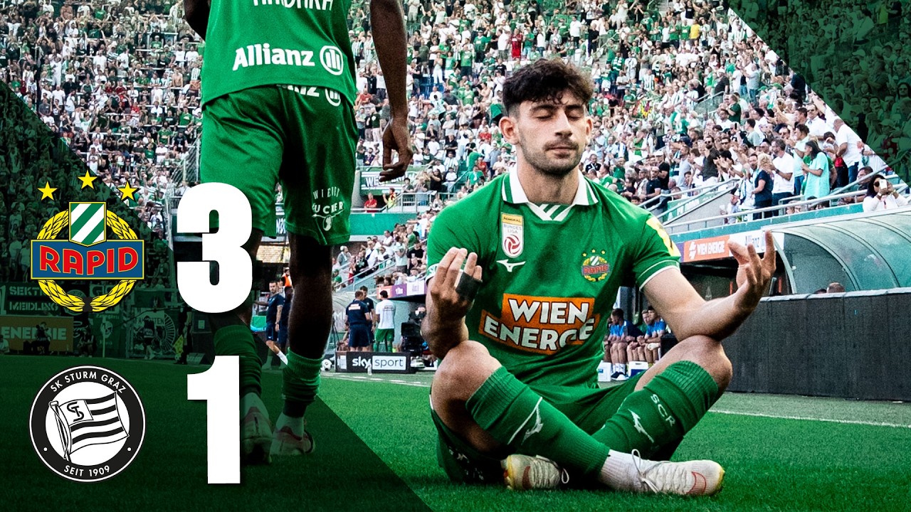 Highlights: SK Rapid – SK Sturm | 5. Runde | 30.08.2026