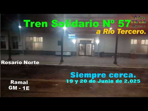 Tren Solidario Nº 57; Río Tercero: Siempre cerca.