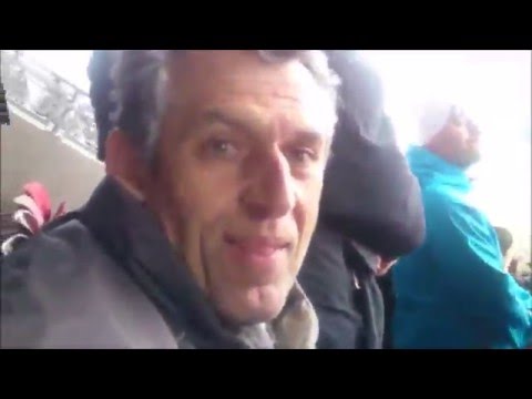 Luis watching Assyriska and Dalkurd