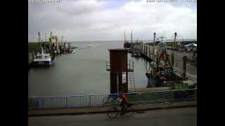 preview picture of video '2008-08-11 Pellworm Hafen, Zeitraffer'