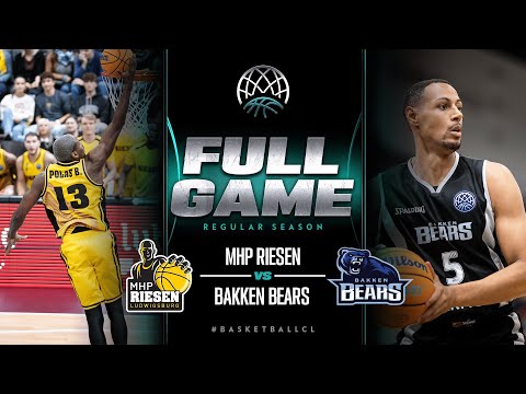 MHP Riesen v Bakken Bears | Full Game | Basketball Champions League 2022/23
