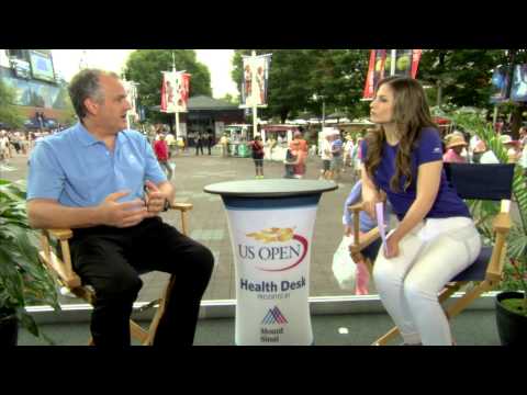Mount Sinai Health Desk at the US Open - Protecting Your Back