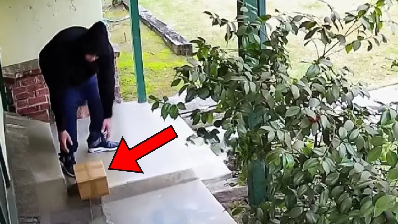 Wife Fed Up With Package Thieves, Then She Does This To Take Revenge
