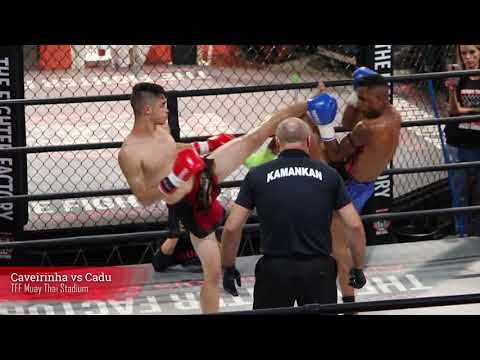 Kevim Caveirinha vs Carlos Eduardo - Round 1 - TFF Muay thai Stadium - GP Collision