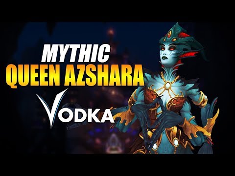 vodka vs Queen Azshara Mythic (Fire Mage POV)