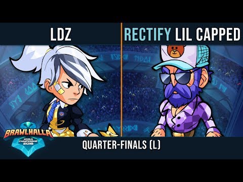 LDZ vs Lil Capped - Quarter-Finals (L) - Brawlhalla World Championship 2018 1v1 Top 8