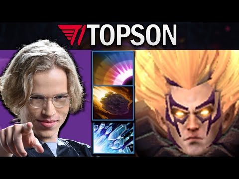 Invoker Dota 2 Gameplay T1.Topson with Insane Combos in Mid - TI12