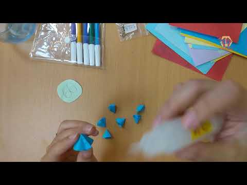 066# Origami Easy Paper Flower   RYANGPIE Day004